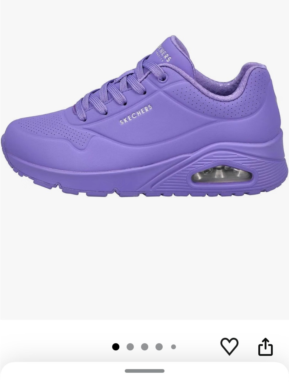 Skechers Women's Violet Lace-Up Air-Cushioned Sneakers